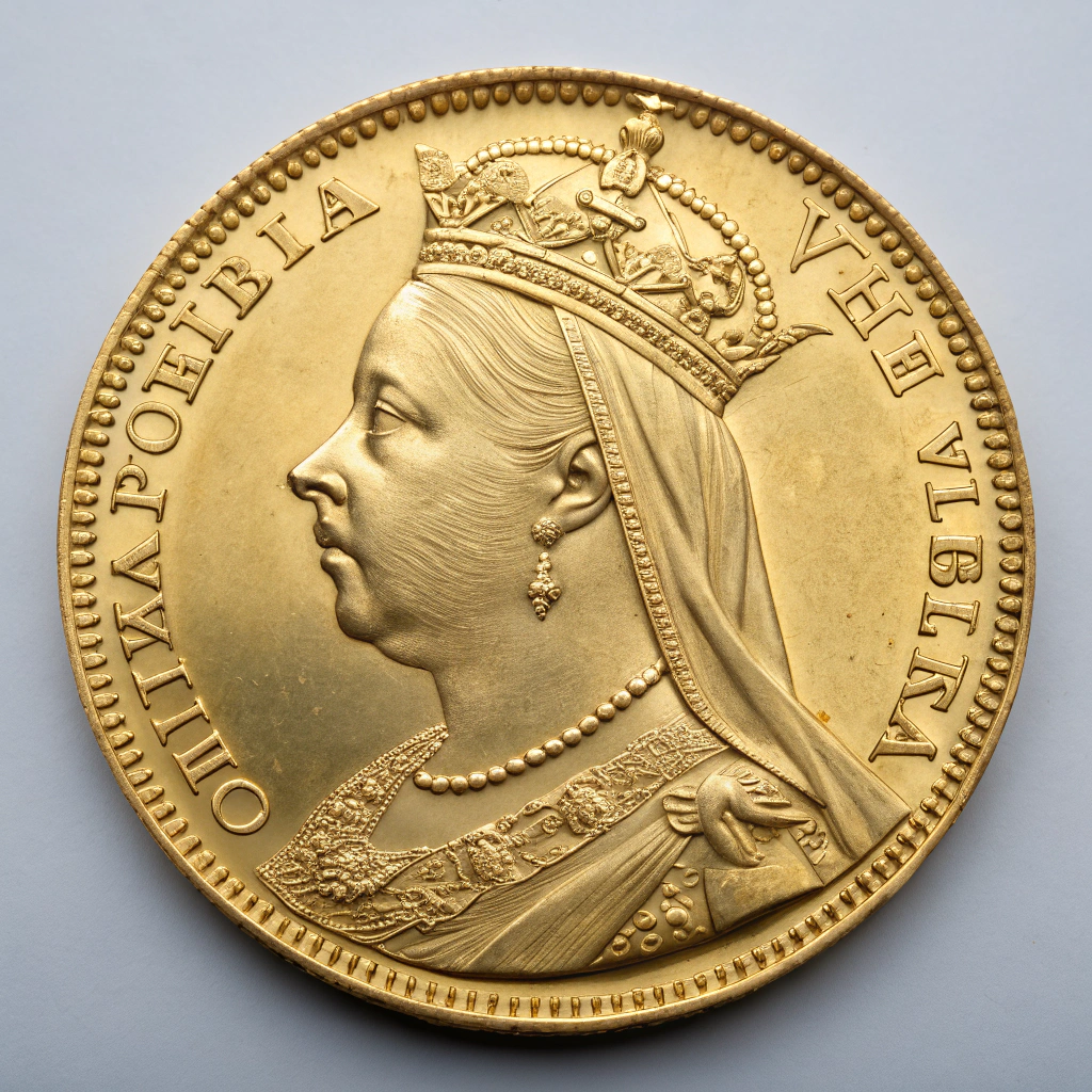 Gold Sovereign, Victoria Young Head - NGC MS 63